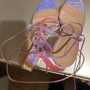 Pretty little things heels size 7